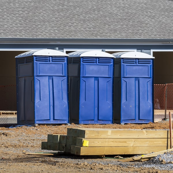 are there different sizes of porta potties available for rent in McDade TX